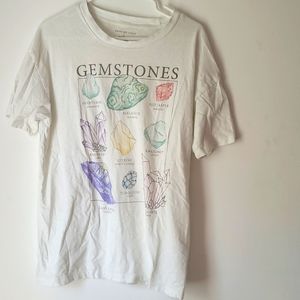 American Eagle Gemstone/Crystal Graphic Tee